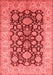 Oriental Red Industrial Area Rugs