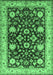 Oriental Emerald Green Industrial Rug, urb3092emgrn