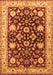 Machine Washable Oriental Orange Industrial Area Rugs, wshurb3092org