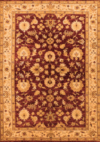 Oriental Orange Industrial Rug, urb3092org