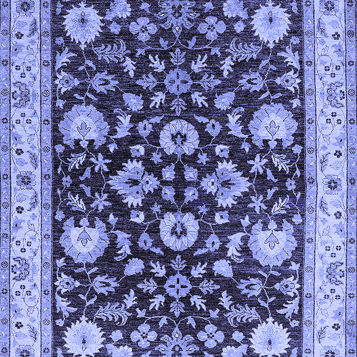 Oriental Blue Industrial Rug, urb3092blu