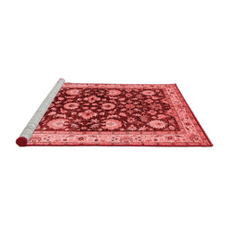 Industrial Red Washable Rugs