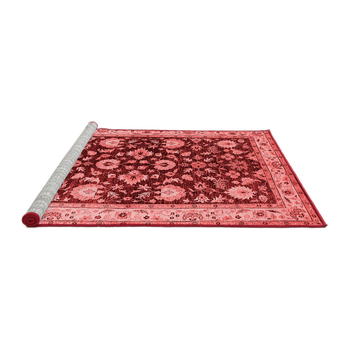 Industrial Red Washable Rugs