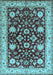 Oriental Light Blue Industrial Rug, urb3092lblu