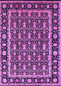 Oriental Purple Industrial Rug, urb3093pur