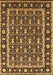 Oriental Brown Industrial Rug, urb3093brn