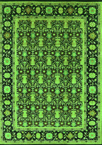 Oriental Green Industrial Rug, urb3093grn