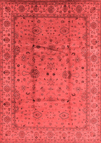 Oriental Red Industrial Rug, urb3094red