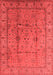 Oriental Red Industrial Area Rugs