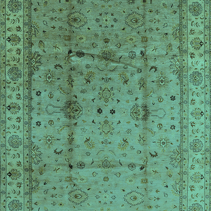 Oriental Turquoise Industrial Rug, urb3094turq