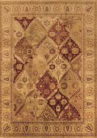 Oriental Brown Industrial Rug, urb3095brn