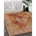 Machine Washable Industrial Modern Mahogany Brown Rug in a Family Room, wshurb3095