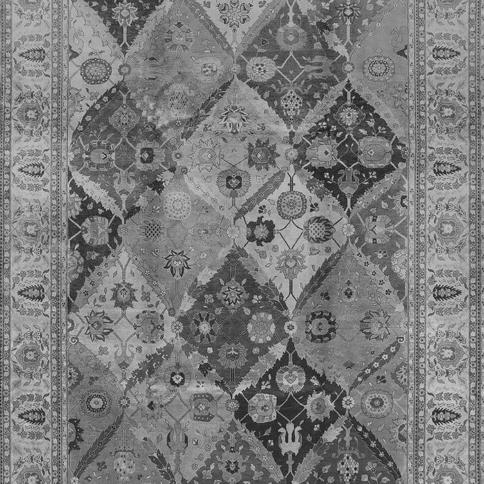 Oriental Gray Industrial Rug, urb3095gry
