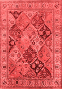 Oriental Red Industrial Rug, urb3095red