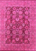 Oriental Pink Industrial Rug, urb3096pnk