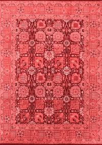 Oriental Red Industrial Rug, urb3096red