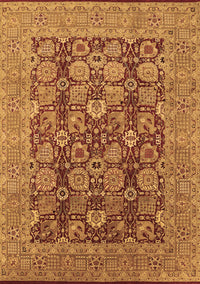 Oriental Brown Industrial Rug, urb3096brn