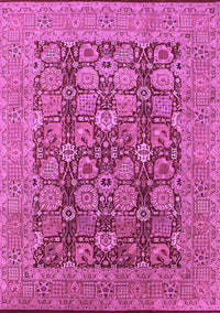 Oriental Purple Industrial Rug, urb3096pur