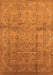 Oriental Orange Industrial Rug, urb3097org