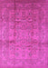 Oriental Pink Industrial Rug, urb3097pnk