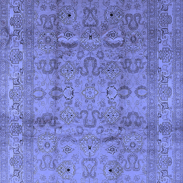 Oriental Blue Industrial Rug, urb3097blu