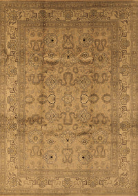 Oriental Brown Industrial Rug, urb3097brn