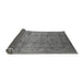 Sideview of Oriental Gray Industrial Rug, urb3097gry