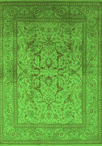 Oriental Green Industrial Rug, urb3098grn