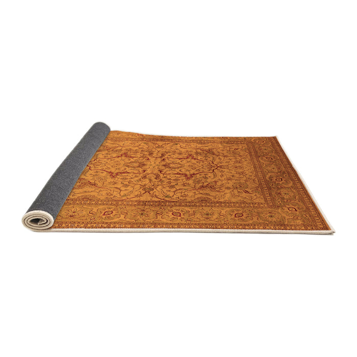 Sideview of Oriental Orange Industrial Rug, urb3098org