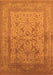 Oriental Orange Industrial Rug, urb3098org