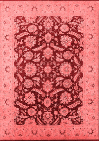 Oriental Red Industrial Rug, urb3099red