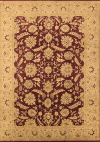 Oriental Brown Industrial Rug, urb3099brn