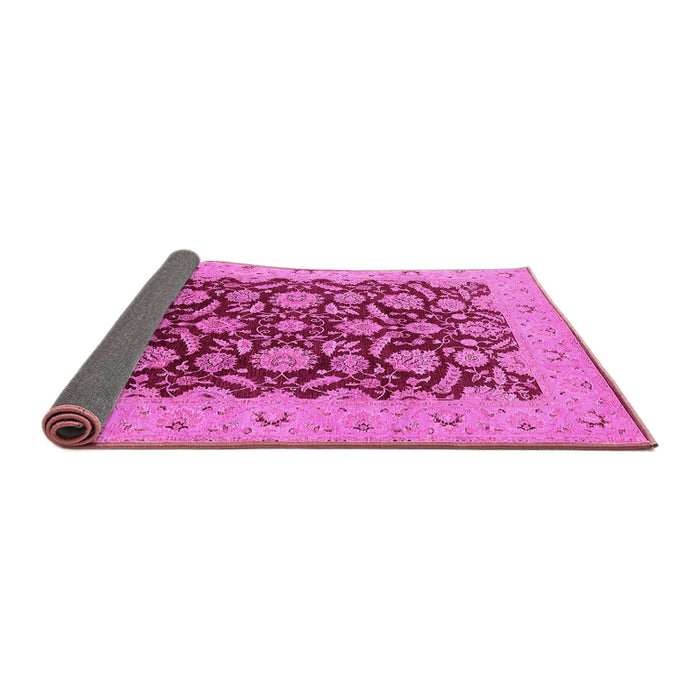 Sideview of Oriental Pink Industrial Rug, urb3099pnk