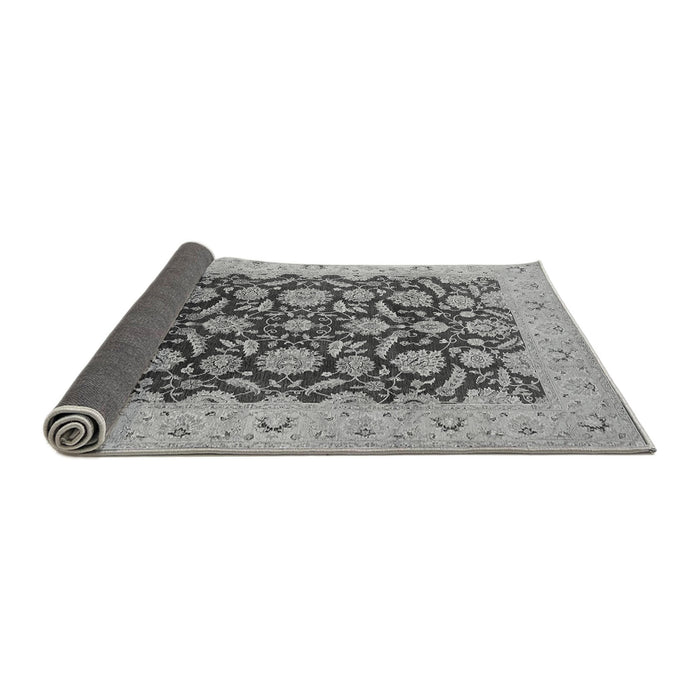 Sideview of Oriental Gray Industrial Rug, urb3099gry