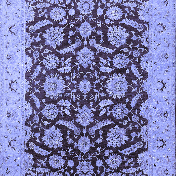 Oriental Blue Industrial Rug, urb3099blu