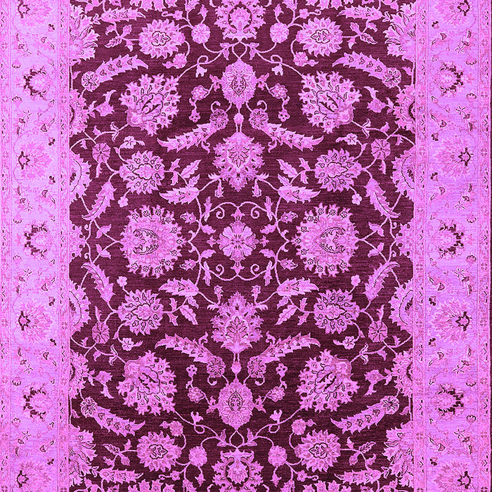 Machine Washable Oriental Purple Industrial Area Rugs, wshurb3099pur