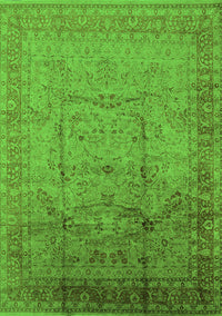 Oriental Green Industrial Rug, urb3100grn