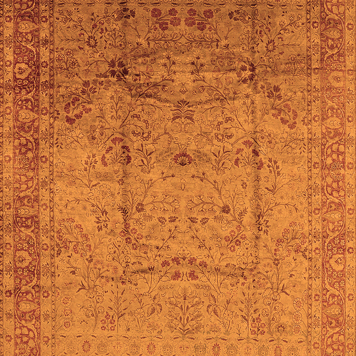 Oriental Orange Industrial Rug, urb3100org