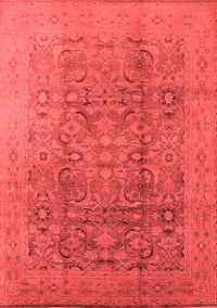 Oriental Red Industrial Rug, urb3101red