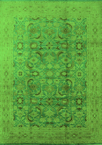 Oriental Green Industrial Rug, urb3101grn