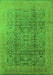 Oriental Green Industrial Rug, urb3101grn