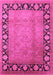 Oriental Pink Industrial Rug, urb3102pnk