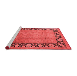 Industrial Red Washable Rugs