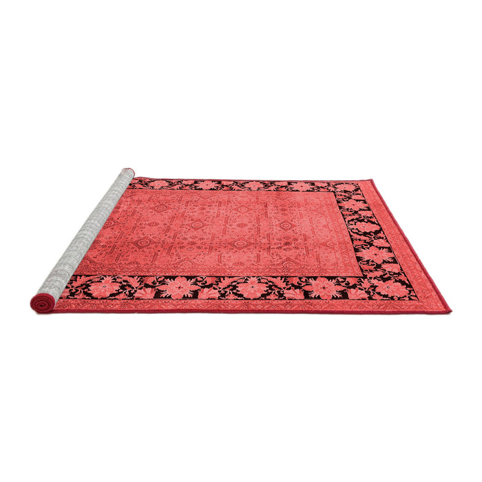 Industrial Red Washable Rugs