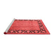 Industrial Red Washable Rugs