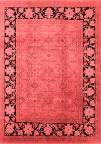 Oriental Red Industrial Rug, urb3102red