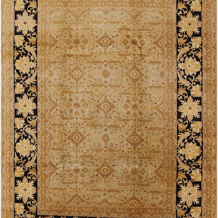 Mid-Century Modern Mahogany Brown Oriental Rug, urb3102