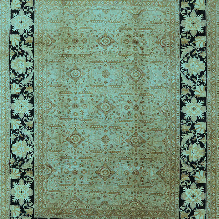 Oriental Light Blue Industrial Rug, urb3102lblu
