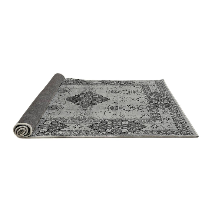 Sideview of Oriental Gray Industrial Rug, urb3103gry
