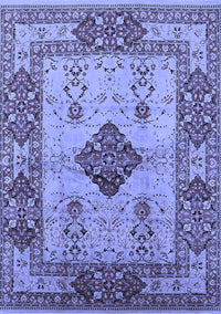 Oriental Blue Industrial Rug, urb3103blu